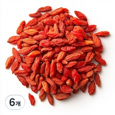 增添濃郁風味的優質枸杞藥材原料, 6個, 100g