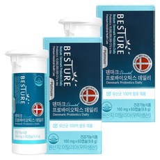베스처 덴마크 프로바이오틱스 데일리 9.6g, 60정, 2개
