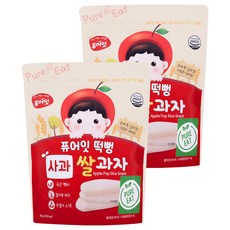 Pure Eat 幼兒米餅, 蘋果, 30g, 2包
