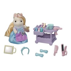 EPOCH Sylvanian Families 森林家族 小馬媽媽美容師組 Set, 1盒