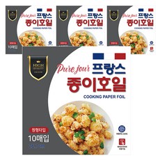 퓨어주르 프랑스 종이호일 원형, 10개입, 4개