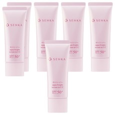 SENKA 專科 台灣公司貨 水透亮白發光霜, 單一顏色, 40g, 6條