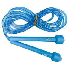 eeCute 酷壹壹 透明實心跳繩 國小專用, 藍色, 1條