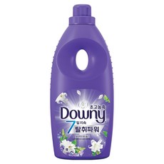 다우니 초고농축 7일 지속 탈취파워 섬유유연제 화이트티와 릴리 본품, 1L, 1개