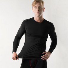 아르메데스 남성용 무지테크핏 언더레이어 긴팔 AR-52