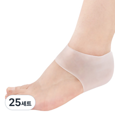 I Luv Home 後腳跟保護凝膠墊 雙腳組 白色, 25個