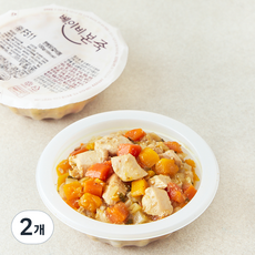 베이비본죽 한방 닭갈비찜, 100g, 2개