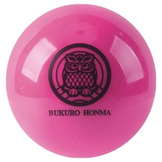 BUKURO HONMA 公園高爾夫球 3層 B3FUPB07, 粉紅色, 1入, 1個