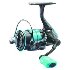 Abu Garcia COLORS SP 3000 MINT SPIN 釣魚捲線器, 1542122, 黑色 + 綠色, 1個