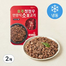 미라클 호주 청정우 언양식 소불고기 (냉동), 2개, 400g