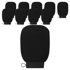 MONACO OLIVE 去角質 手套, 1入, 10個, 黑色