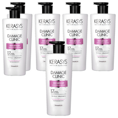 케라시스 데미지 클리닉 단백질 샴푸, 600ml, 6개