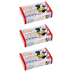 OHGIYA 扇屋 點心起司 日本原裝進口 鱈魚乾酪條 小巧塑封包裝 休閒零食, 134.4g, 3盒