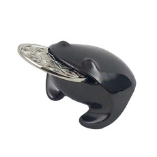 LUCKY TOAD 招財揪吉 揪吉九十 250g 錫合金 台灣設計, 亮鎳黑色