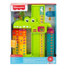 fisher-price 費雪 學習加法小鱷魚, 綠色, 1個