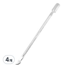 美甲護理推棒 死皮推棒, 單一顏色, 4個