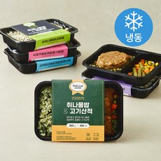 건강한끼 시즌3 나물밥 도시락 250g x 6종 세트 (냉동), 1세트