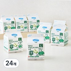 덴마크 드링킹 요구르트 사과, 275ml, 1개입, 24개