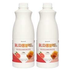 엔칸토 허니자몽블랙티 음료베이스, 2개, 1.8kg