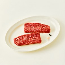 우미우 1++(9) 한우 암소 부채살 구이용 (냉장), 200g, 1개