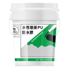 KINGCAT 貓王油漆 水性環保PU防水膠 K1-619 百合白色 5加侖, 1個