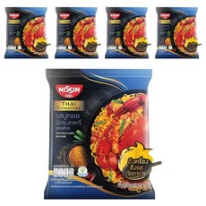 NISSIN 日清 咖哩螃蟹風味泡麵，經典泰式風味, 5包