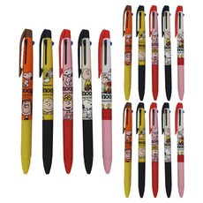 花生漫畫 史努比 3色原子筆 0.5mm, 隨機出貨, 15個