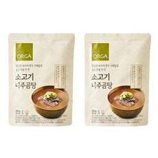 ORGA WHOLE FOODS 牛肉湯料理包, 500g, 2個