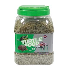 UP AQUA 雅柏 烏龜專用飼料 E-219, 1.1kg, 營養均衡，促進骨骼發育, 1罐