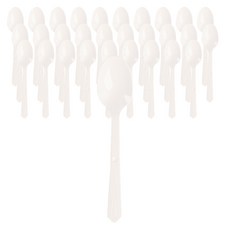 Cook&Lock 一次性湯匙 白色, 500入, 1個