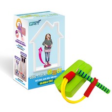 GRIT 孩童海綿彈跳桿, 綠色, 1組