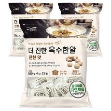 더 진한 육수 한알 진한맛 25p, 3개, 100g