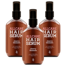 아유아유 올케어 헤어세럼 체리블러썸향, 100ml, 3개