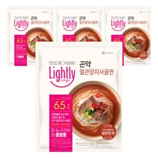 라이틀리 곤약 얼큰양지사골면 2인분, 424g, 4개