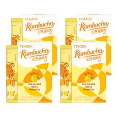 티젠 콤부차 유자, 5g, 10개입, 4개