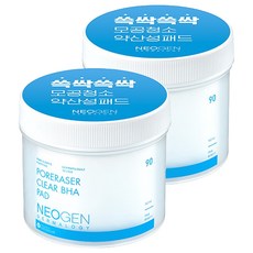 NEOGEN 毛孔清潔BHA爽膚棉, 90片, 2罐