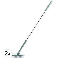 BOOJA58 角落寬版地板清潔刷, 藍色, 2個