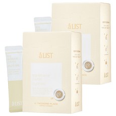 aLIST A Twosome Place即溶香草拿鐵咖啡粉隨身包, 16g, 10條, 2盒