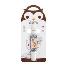 HiBOU 喜福緹花織帶萬用手帕夾, 日本專利夾扣, 單手操作, 0歲以上, 海松藍, 1個