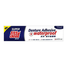 fittydent 飛特登 台灣公司貨 長效 假牙黏著劑 未滅菌 40g, 40ml, 1入, 1條