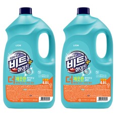 Beat White+洗衣精 滾筒洗衣機專用, 2個, 4L