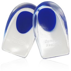 FOOTINSOLE 男士用後跟矽膠鞋墊