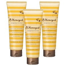 Honeyce 毛躁護理柔順髮膜YR, 200g, 3條