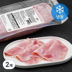 에쓰푸드 블랙라벨햄 (냉동), 1kg, 2개