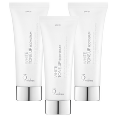 9wishes 身體亮白防曬霜 SPF21, 150ml, 3條