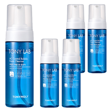 토니모리 토니 랩 에이씨 컨트롤 버블 폼 클렌저, 150ml, 5개