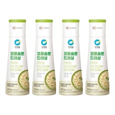 청정원 코울슬로 드레싱, 315g, 4개