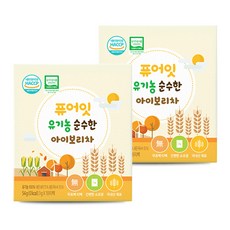 Pure Eat 孩童大麥茶, 麥茶, 54g, 2盒