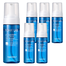 토니모리 토니 랩 에이씨 컨트롤 버블 폼 클렌저, 150ml, 6개