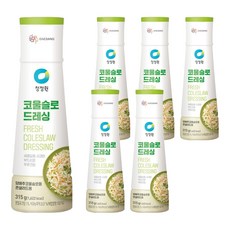 청정원 코울슬로 드레싱, 315g, 6개